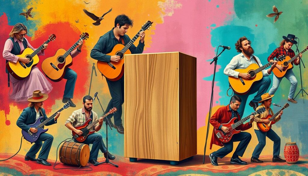 Cajon Musikstile