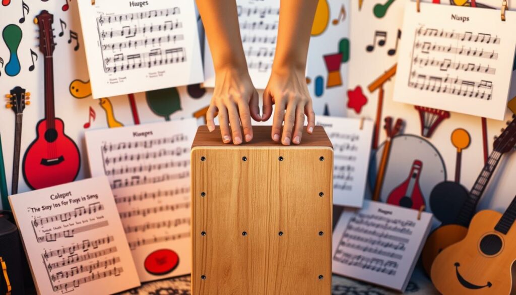 Cajon Songs begleiten