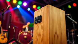 Cajon mit Tonabnehmer